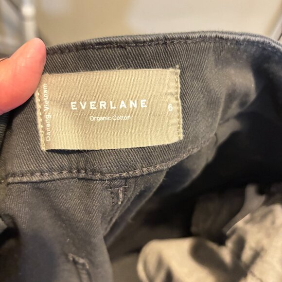 Everlane The Organic Straight Leg Pant Pants Black - Picture 11 of 13